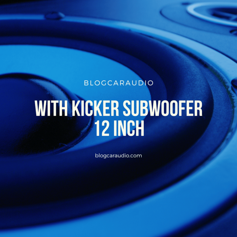 kicker subwoofer 12 inch